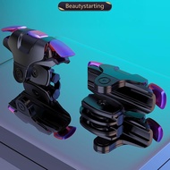 BEAUTYSTARTING 1Pair Metal Iridescent Button Game Controller Grips King Chicken 3rd Gen Physical Aux