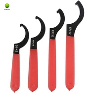 Coilover Wrench, Hook Wrenches Tools Set Shock Spanner Wrench Set C-Shape Spanner Adjustable Spanner