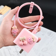 Suitable for Apple macbook Charger Cable 30W Protective Case Charging Head Notebook 35W Data Cable W