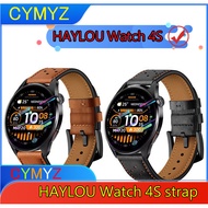 HAYLOU Watch 4S strap Leather strap HAYLOU Watch 4S Smart Watch strap Sports wristband