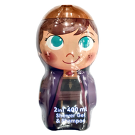 FROZEN 冰雪奇緣 安娜2合1沐浴洗髮精  400ml  1瓶