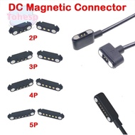 TOHESP DC Magnetic Pogo Pin Connector, 2A Waterproof Pogopin Magnetic Connector, 2Pin 3Pin 4Pin 5Pin
