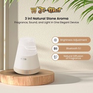 EZVALO 3in1 Natural Stone Aroma Bluetooth Speaker with Night Light
