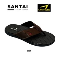 SFC LINE 7 Men Slipper Line Seven Men Sandal Slipper Anti Slip Kasut Line 7 Selipar Anti Licin Selip