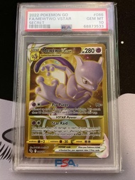 LS Thẻ Pokemon Go Mewtwo VSTAR Full Art Secret 086/078 PSA 10 GEM MINT Gold 1459 d37 14