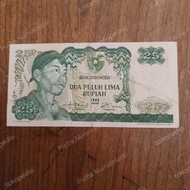 Uang 25 Rupiah Seri Sudirman 1968