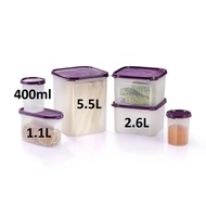 Tupperware MM Essential Set Gift Box Set OR MM Starter Set - 4pcs (Navi Color) / MM Oval IV with Dis