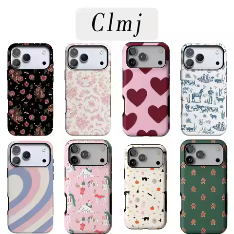 Luxury Clmj Whole Lotta Love Phone Case for iPhone 17 16e 16 15 14 13 12 11 X XS XR XSMAX 7 8 Air Pr