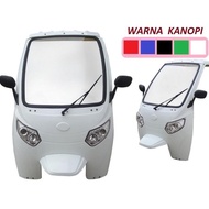 Kanopi Motor Roda 3 Viar Karya 150 200 cc / New Canopy Full Face
