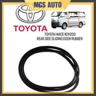 MCS Toyota Hiace KDH200 Van Rear Side Sliding Door Inner Door Rubber Weather Strip Getah Pintu Tenga