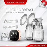 Swiss Thomas Double Rechargeable Electric Breast Pump for Women MZ-703(T)
