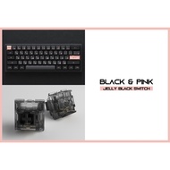 Akko ACR 61 Keyboard Bundle | Prebuilt RGB hot-swappable Acrylic Keyboard (Stacked Acrylic) Matching