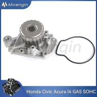 Engine Water pump with gasket For Honda Civic Acura EL 1.7L 1.7 L 01-05 D17A1 D17A2 D17A6 D17A7 L4 G