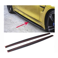 [Ready Stock ] BMW F80 M3 F82 M4 carbon fiber 3D side skirt add on | BMW F80 M3 F82 M4 carbon side |