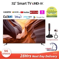 32inch TV/Smart TV/Android TV/Netflix/Youtube/Dolby Audio/with Digital Antenna