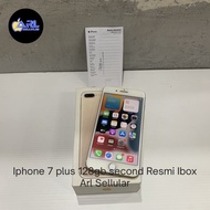 Iphone 7 Plus 128gb Second Resmi IBOX Fullset Original