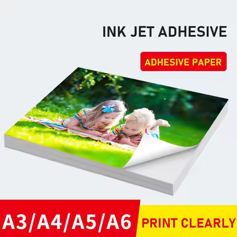 135g Self-adhesive Photo Paper 150g Inkjet Self-adhesive Photo Paper A3 A4 A5 A6 Waterproof Single-s