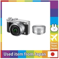 [Used in Japan] Nikon Mirrorless SLR Nikon1 J5 Double Lens Kit Silver J5WLKSL