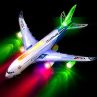 Bump and Go Airplane Toy – Toy Airplane with 4D Lights – kids Airplane Toys with Reflecting Lights a