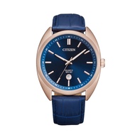 Citizen Men's Quartz Blue Leather Strap Watch BI5093-01L