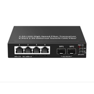 Switch 4port 2.5GbE + 2port SFP+ 10Gbps 4-port 2.5 Gbps network Switch + 2 SFP+ 10Gbps ports