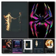 Pop Rap Singer Metro Boomin Poster Aesthetic Music Album  Heroes & Villains Hip Hop 21 Savage Canvas