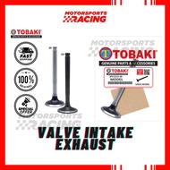 [ READYSTOCK ] E.BONUS/SPORT BONUS👈 TOBAKI STANDARD VALVE INTAKE EXHAUST {SET DEAL} IN EX SYM EBONUS