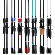 FRRTC Fishing Rod 1.65m/1.8m Carbon Fiber Medium Light Rod Spinning Rod Casting Rod