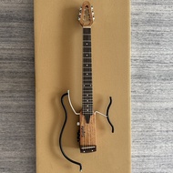 Gitar Akustik Senyap Segiela Asli 39 Inci Gitar Perjalanan Mudah Alih untuk Gitar Akustik Pemula