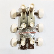1 set - a set of tuning machine or dryer / drayer specifically for nylon / classic guitars