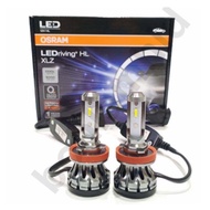 Paket HEMAT HB3/HB4 + HB3 Lampu LED Mobil HB3/HB4 OSRAM XLZ + LED C6 HB3 9005 6000K LED Putih Plus G
