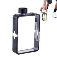 Portable Flat Water Bottle Flat Water Bottle Designed To Fit In Your Bag Leak/Drop Proof Flat Bottle
