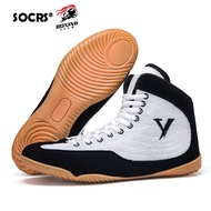 SOCRS 2026 New Arrival Men's Boxing Shoes Lace-up Anti-Slip High Quality Adult Wrestling Shoe Big Si