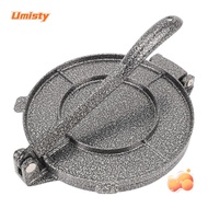 UMISTY Tortilla Press, Non Stick Surface Heavy Duty Dough Press, Traditional Cooking 6.3 Inch Easy C