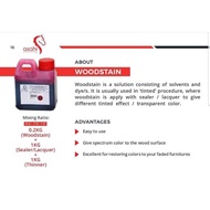 WOOD STAIN ASAHI WOOD WORK COLOUR SOLUTION KAYU PAPAN