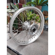 Yamaha wr155 wr 155 rear wheel set, original, removed, drum, rim spokes, did japan 215 Ring 18, alre