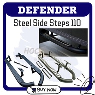 Steel Side Steps 110 Land Rover Defender