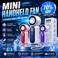 199Speed NEW MINI Portable Handheld Fan USB Rechargeable Cooling Fan Pocket Fan Outdoor Camping Trav