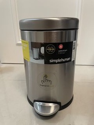 simplehuman 不鏽鋼腳踏垃圾桶
