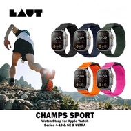 LAUT CHAMPS SPORT Watch Strap for Apple Watch Series 4-10 & SE & ULTRA (42mm / 44mm / 45mm / 49mm)