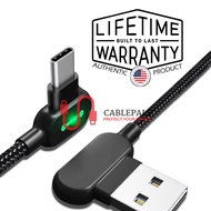 Titan Power Cable Fast Charging USB Cable | [Original US] USB Type C Cable Lightning Cable