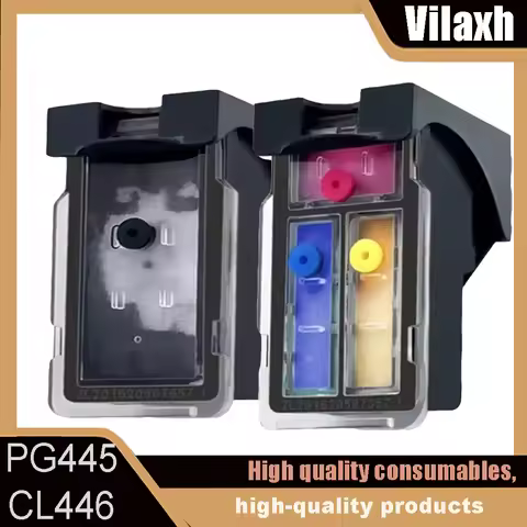 Compatible PG-445 PG445 CL-446 XL Ink Cartridge for Canon PG 445 CL446 for Canon PIXMA MX494 MG2440 