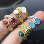 Boucheron Boucheron Ring New Diamond Drop Bead Edge Mother-of-Pearl Ring