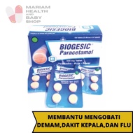 Biogesic Box of 100 tablet