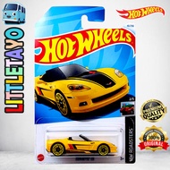 Hot Wheels Corvette C6 Yellow Diecast Sports Car