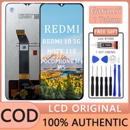 【Original 100%】 LCD TOUCHSCREEN FULLSET REDMI 10 5G / POCOPHONE M4 / M5 /NOTE 11E BIG GLASS  Origina