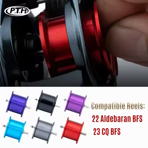 PTH Lightweight Modified Spool Fits 22 Aldebaran BFS / 23 CQ BFS, Long Cast for Small Lures