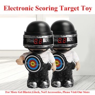 [Ready Stock]Electronic Scoring Target Toy Cartoon Target Gel Blaster Accessories Suitable for Glock
