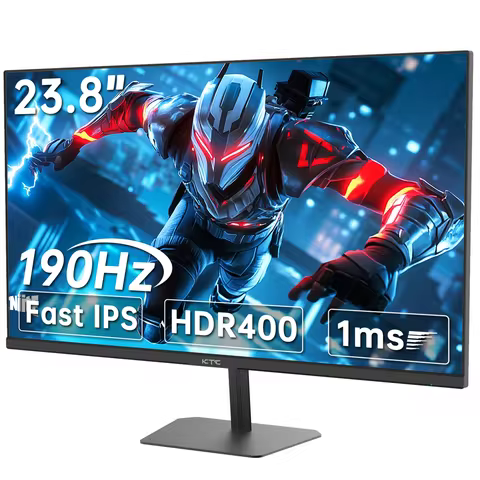 24 inch 190Hz/180Hz Gaming FHD 1080P Monitor, Fast IPS Screen, HDMI *2&DP*1, AdaptiveSync, Eye Care,