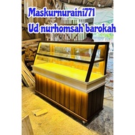 etalase roti bakery / etalase roti hpl / booth bakery